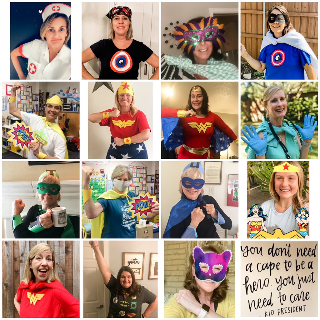 jeni_kersting's tweet photo. gses spirit week : thankful thursday💘
you don’t need a cape to be a hero. you just need to care.
-kid president
honor a real-life hero at your house today by saying thank you.🤗
#thejellycrabs #wecandohardthings #gsesprek #gsesSpirit #gsesStrong #gsesDLandBeyond https://t.co/EqTrfmLpIF