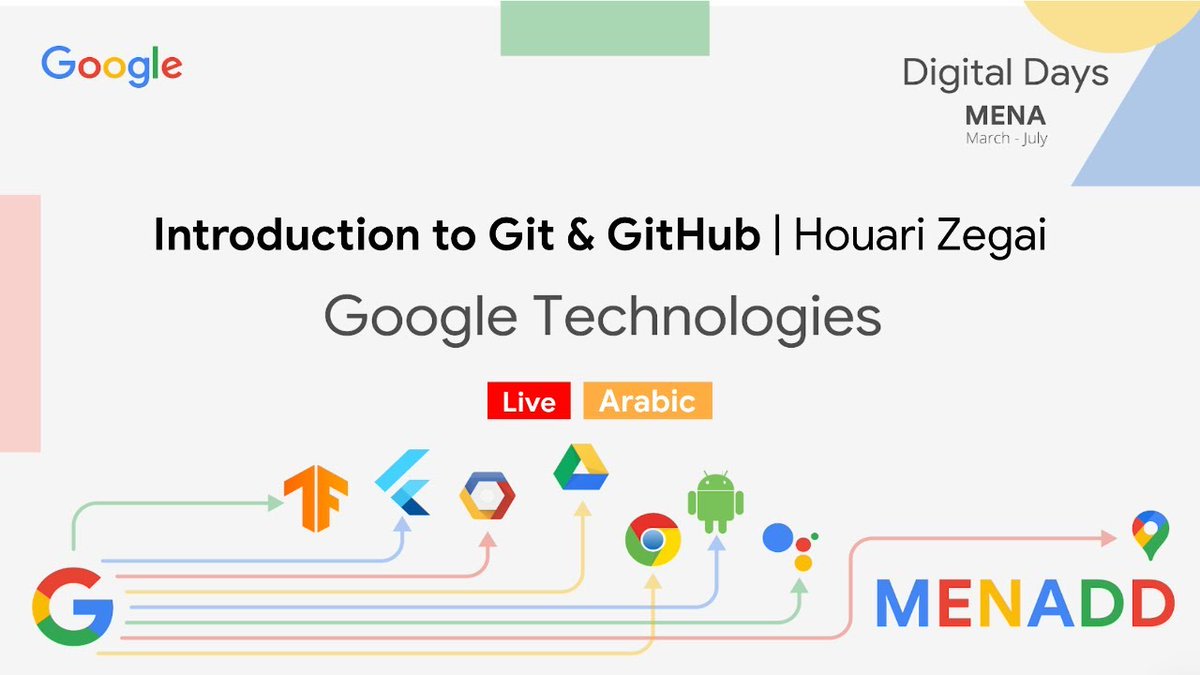 gdsc_uik_Tiaret's tweet image. Introduction to Git and GitHub 🔥
How much time do you spend on coding? A lot?
Join us in a hands-on introduction of how and why Git is used, is it just for code, what&apos;s the VCS, and how to use GitHub.
- Time: 12 April 2020 at 5:30PM (Algeria)
- Live Link: youtu.be/DxVDKmC5xlg