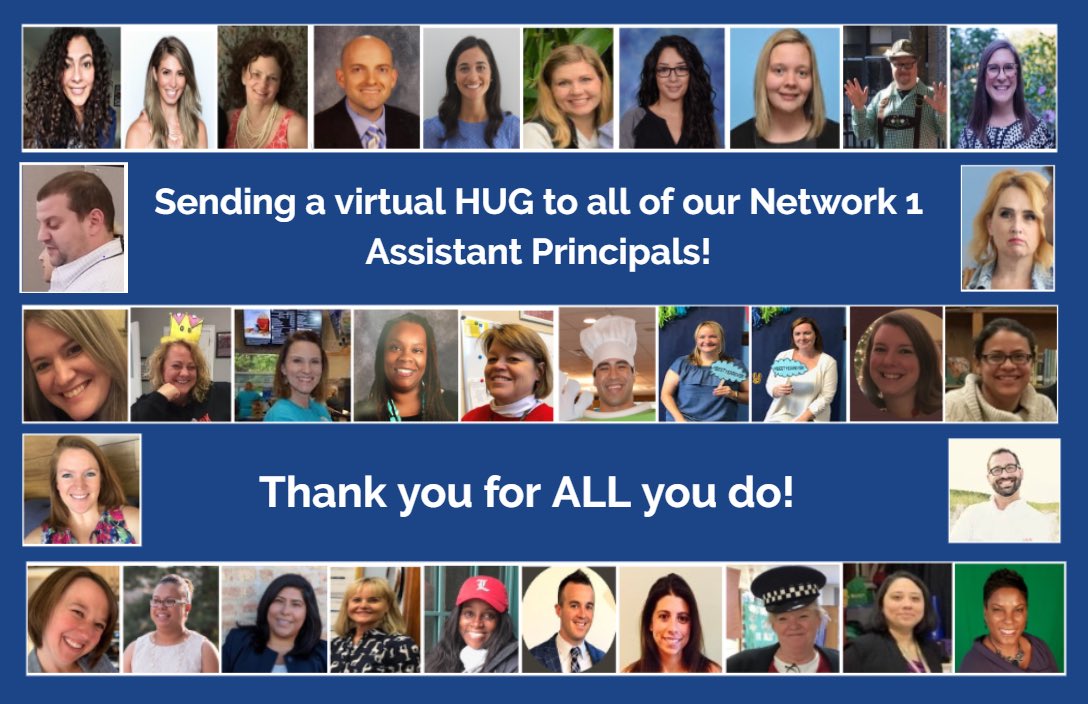 Honoring and Celebrating our favorite APs for National Assistant PrinciPALs Week in Network One.