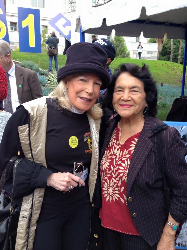 Happy 90 th Birthday labor icon Dolores Huerta. Had the privilege of marching with her and my union a few years ago. 