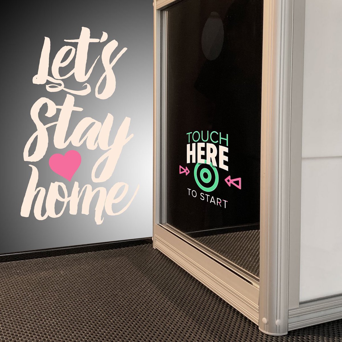 FlairBooth's tweet photo. Stay home stay safe! Free shipping in April #StayHome https://t.co/WwlrF5xkg6