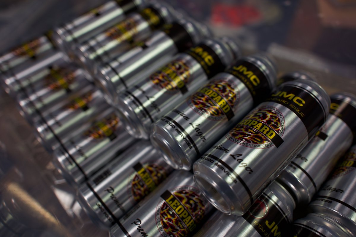 If you’re going to work in the Dwarf art dept, then you’re going to print a *lot* of Leopard Lager cans.  #reddwarf