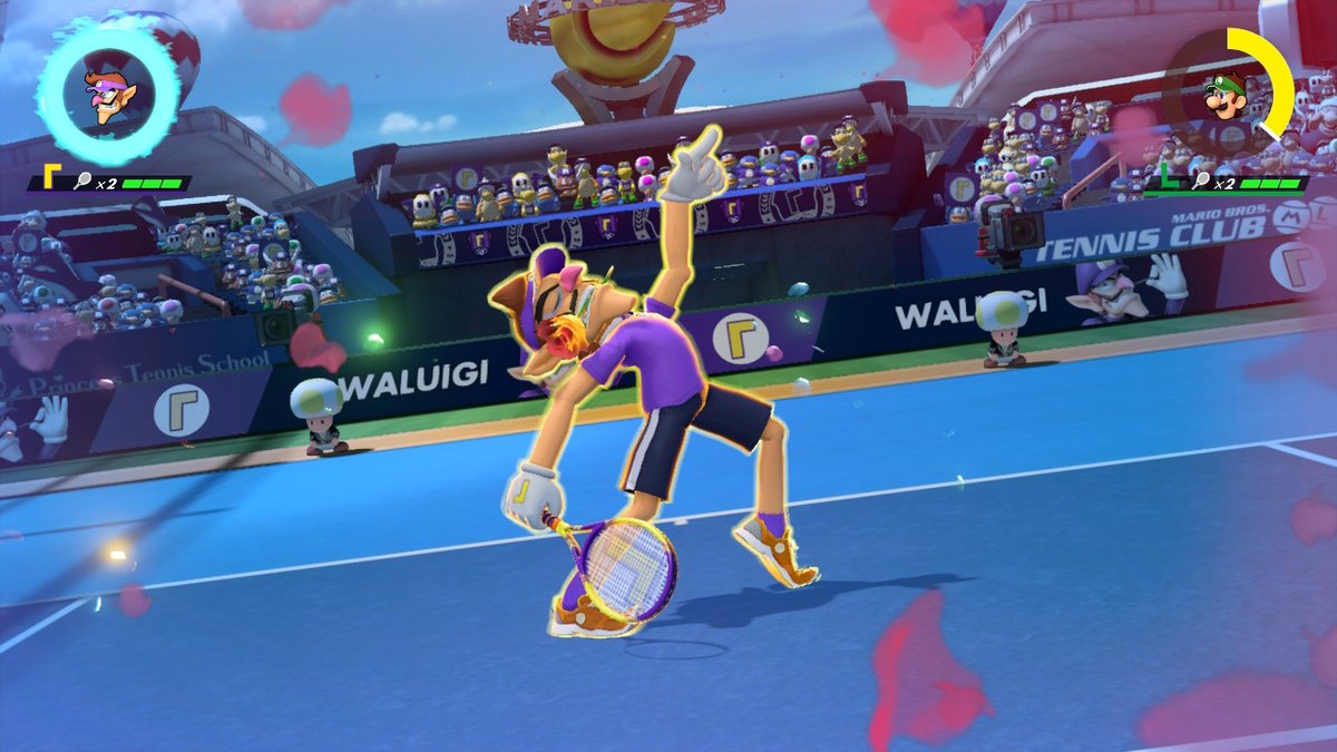 ElSaxoMano's tweet photo. #MarioTennis #MarioTennisAces #NintendoSwitch https://t.co/w3NaFGKm77