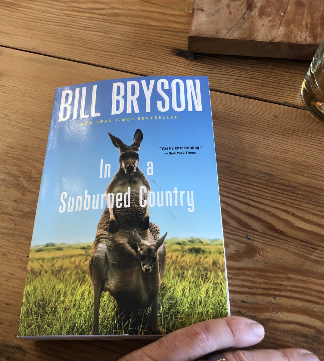 This is mine. My third Bill Bryson book. Brilliant and hilarious writer.