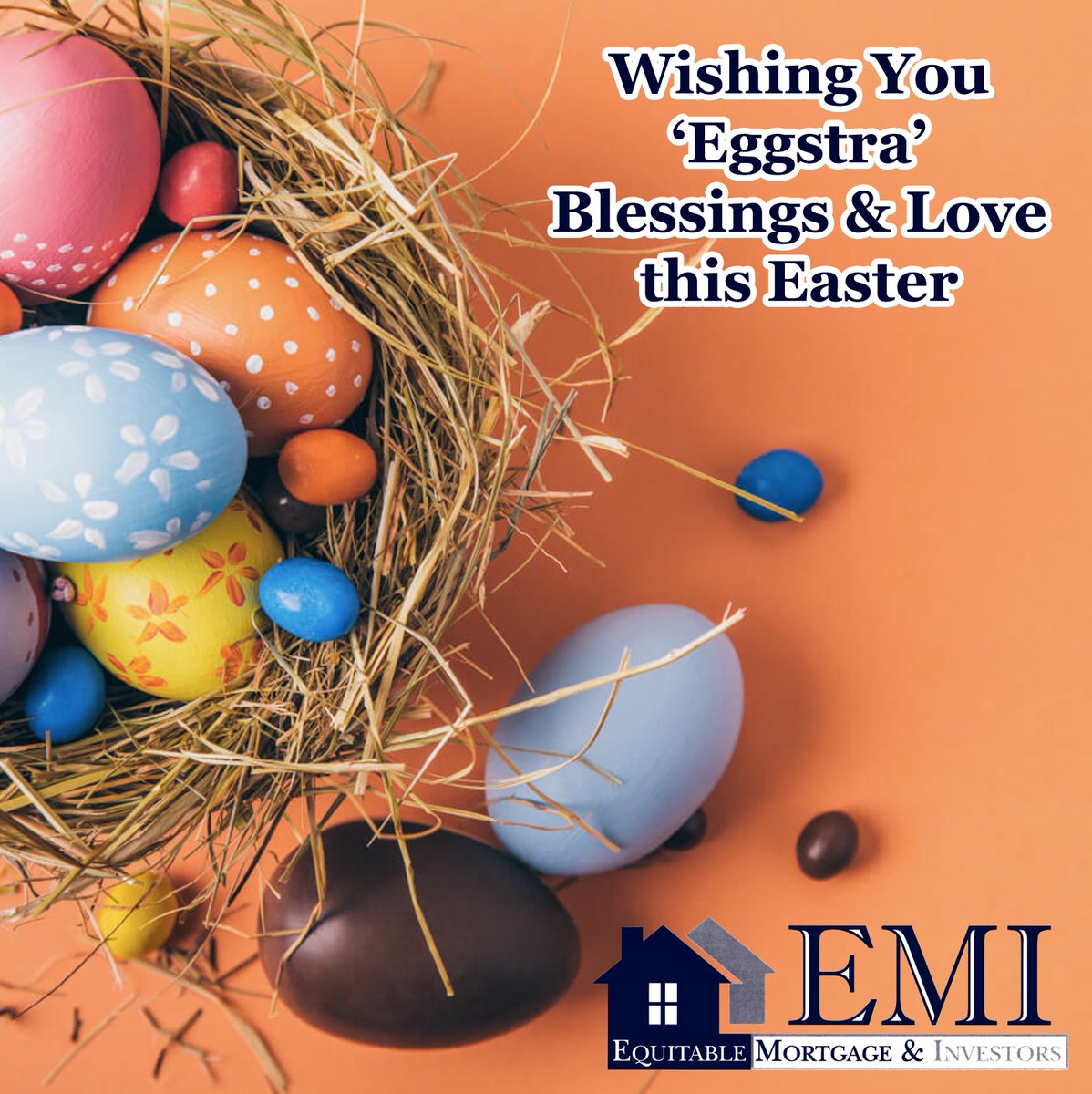 EMILending's tweet image. Happy Easter from Equitable Mortgage &amp;amp; Investors