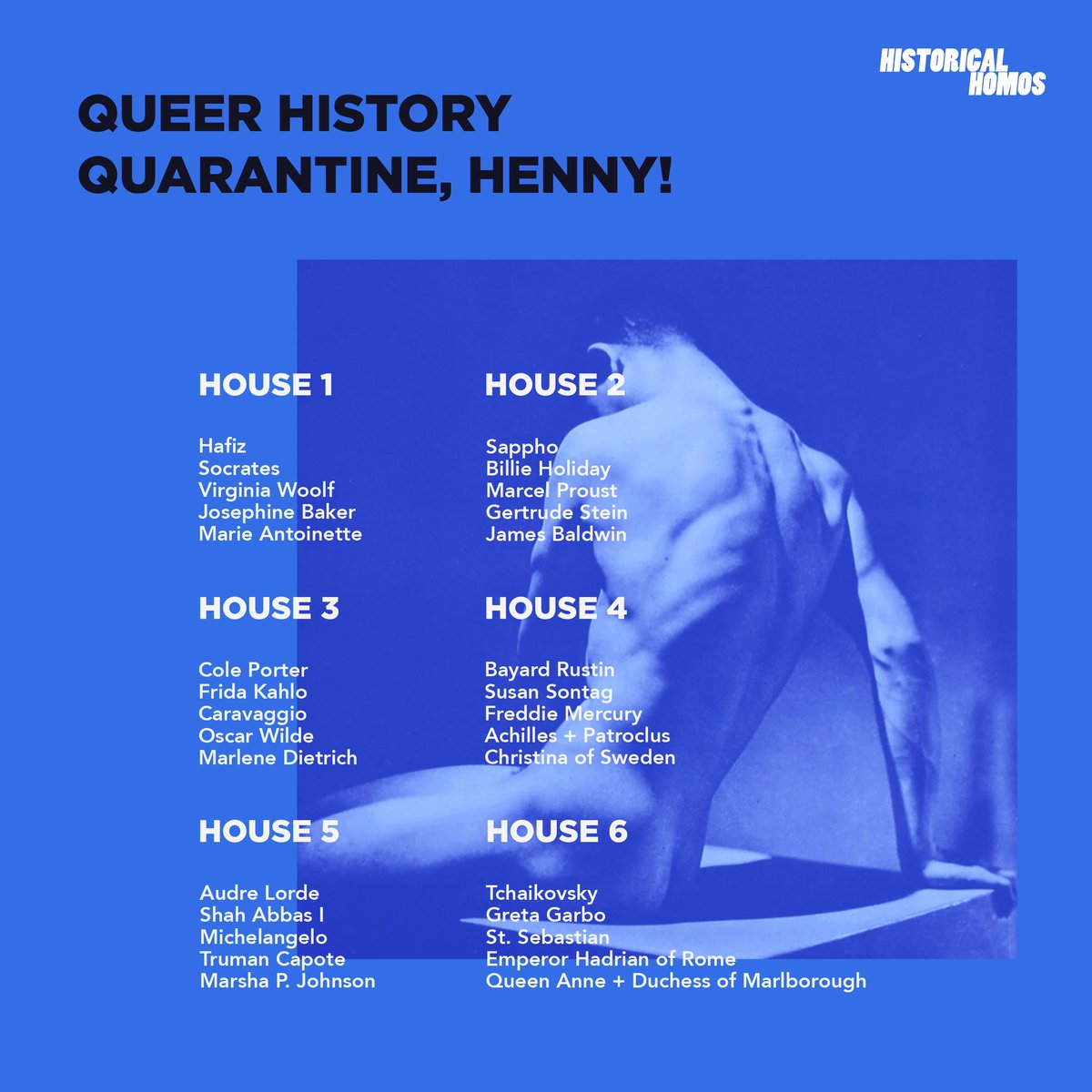 Who are you isolating with, you beautiful, maniacal recluse? #lgbthistory #lgbtq #LGBTQuarantine #history #Queerantine