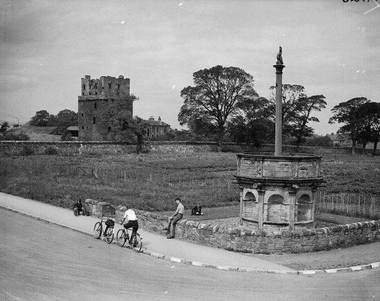 The intensive gardening persisted, however, continuing until well into the 20th century, around both the Cross and the nearby 14th century Preston Tower. That any care of either structure was taken at all shows the affection local residents and workers had for both. (8/10)