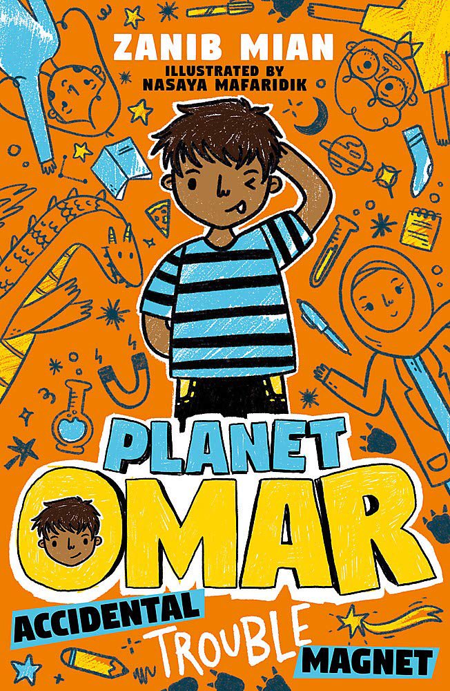 Planet Omar series by  @Zendibble (genuinely one of my fave heartening lower MG series! Great for young kids!)