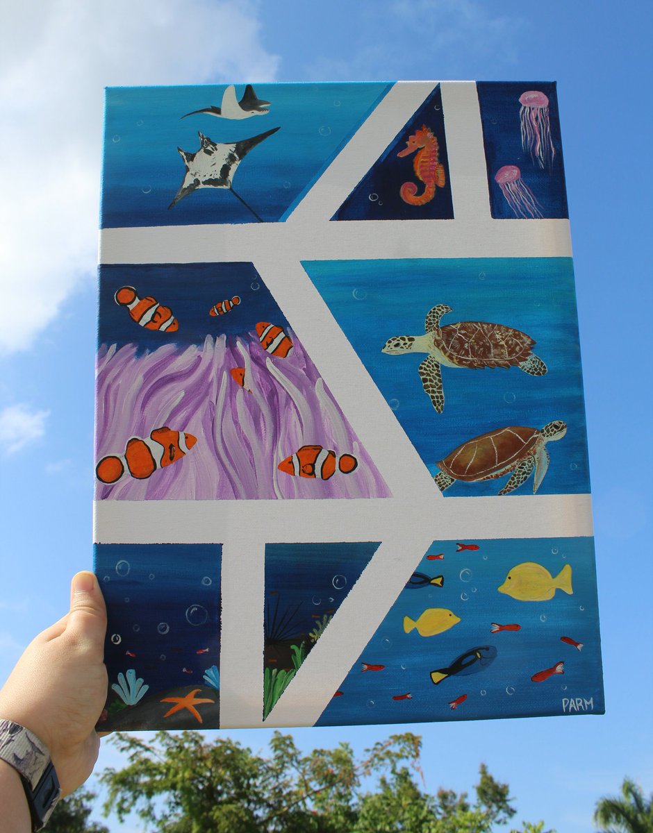creative_paola's tweet photo. life under the sea🎨 https://t.co/k6uNigb1t7
