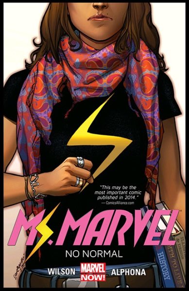 Ms. Marvel comic book series by  @GWillowWilson (I love this series with all my heart and soul)