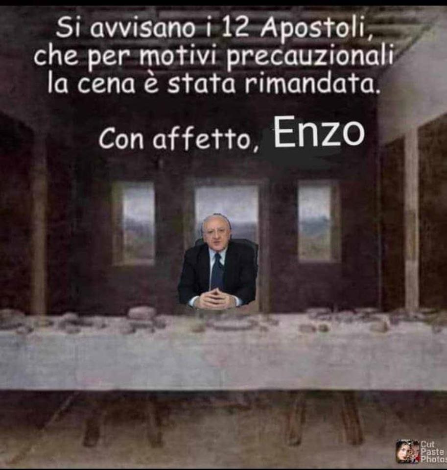 lea_gallo's tweet image. #iorestoacasa # teniamoduro #settimansanta #ultimacena #ironia #sorridiamosempre #passion #Pasqua #pasqua2020