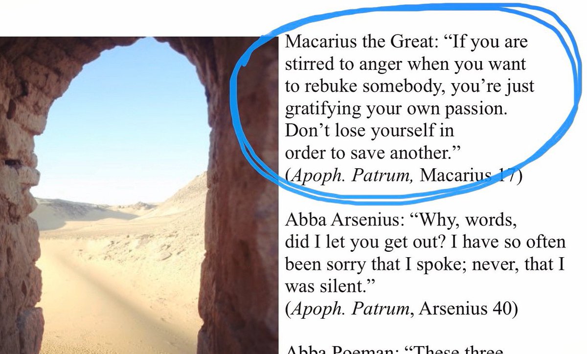 This quote by Macarius the Great pretty much knocked me out of my chair on Monday. And it hasn’t stopped working on me all week. Here’s why...