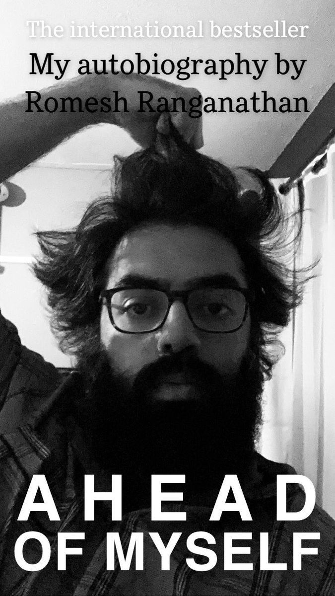 Pentax25's tweet photo. @RomeshRanga quite looking forward to this read, especially when I get to the chapter on isolation! #ranganation #lookalike https://t.co/TV4Wn9qCz0