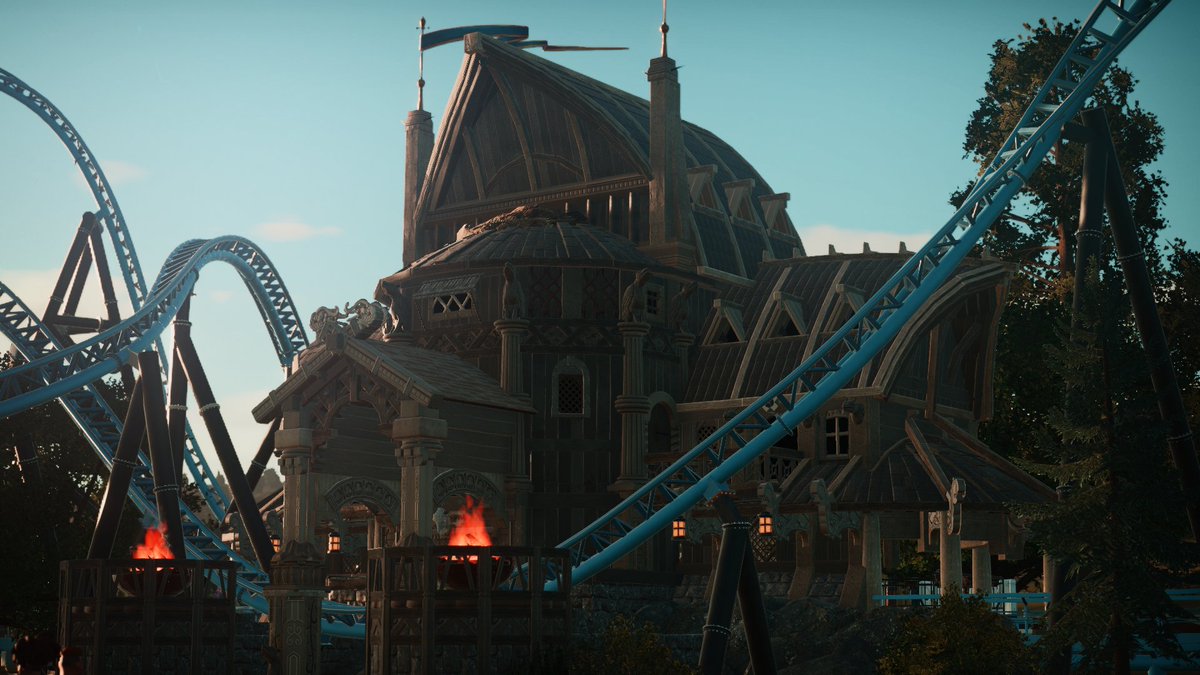 Been too long since I've really put some time into this game, and god I've missed it. Big things coming for The Forgotten Continent. <a href="/PlanetCoaster/">Planet Coaster 2</a> #planetcoaster #themeparks