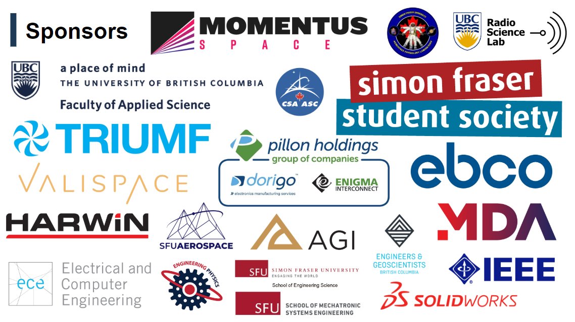 SFU_Satellite's tweet photo. SFU Satellite Design Team and @UBCOrbit have been dedicating countless hours to our latest project and are extremely excited to announce ALEASAT. This would not have been possible without our generous sponsors who have supported us throughout this project. https://t.co/gQnuONHwYs