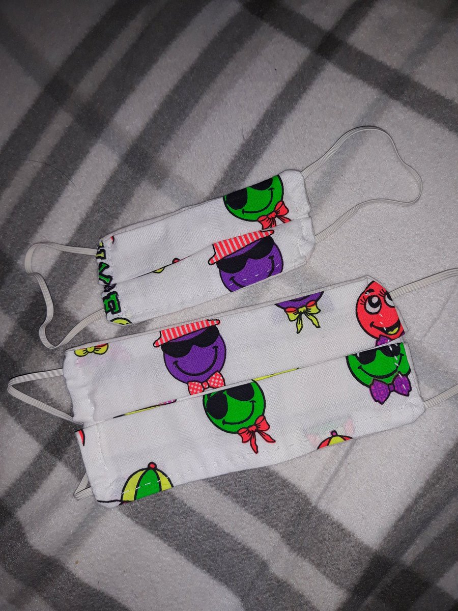 knitwitsprops's tweet photo. Just a few of the face masks I've made &amp; handed out.. more to follow along with headbands &amp; hopefully laundry bags 🤘 https://t.co/pZx4lpjJ5p