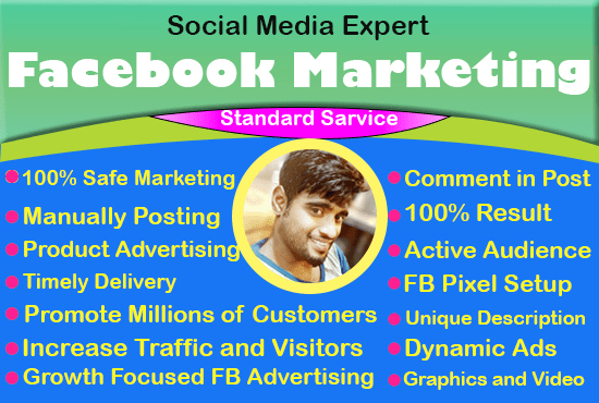 I will do facebook marketing, advertising and promotion for any business