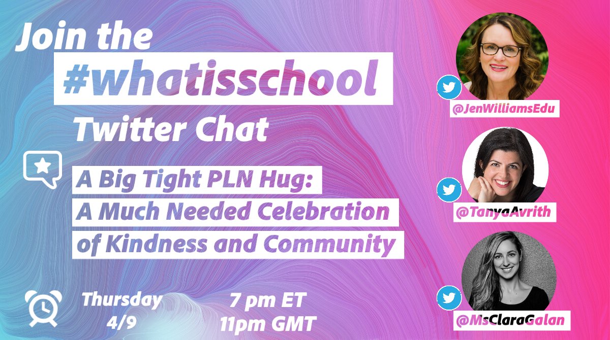 Join us in [5 Minutes] for #whatisschool chat! See you all there :)  #AdobeEduCreative
