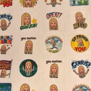 alicekeeler's tweet photo. Bitmoji Stickers for the Win! - https://t.co/77ntOlmoZy https://t.co/YYggX1wBEF