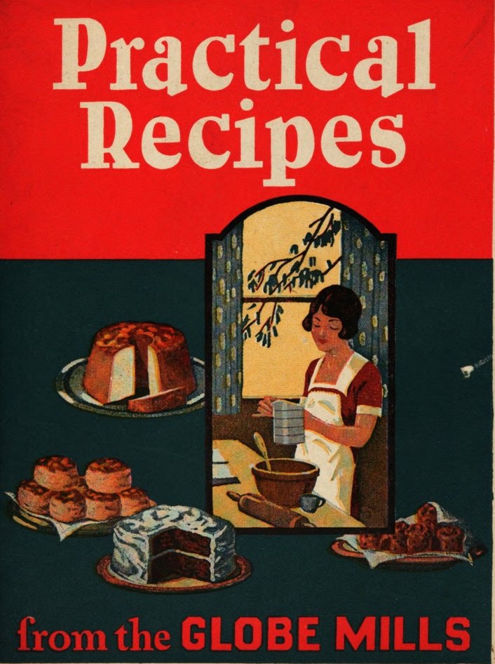 For those who like to cook from   #vintagerecipes, here’s the Globe Mills cookbook, via  @HathiTrust:  https://babel.hathitrust.org/cgi/pt...   #quarantinebaking   #foodhistory