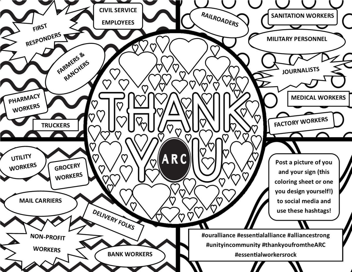 alliance_rec's tweet photo. Do you know an essential worker? Let's spread some love to them! ππ
βοΈFollow the instructions: https://t.co/fPZhInRMpr
βοΈThen download the sheet: https://t.co/tZ9HG7lli4
#ouralliance #alliancestrong #essentialalliance #essentialworkersROCK #unityincommunity #thankyoufromtheARC https://t.co/lOjlvT2I6G