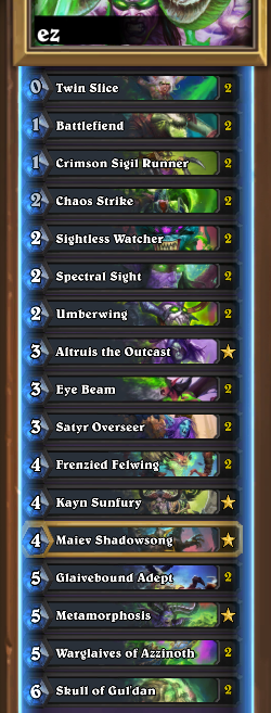 FibEli3's tweet photo. demon hunter still the best went 11-0 with this list 

AAECAea5AwTMugPDvAPtvgPaxgMNurYDi7oD17sDxLwD4LwDjb0DusYDx8YD2cYD1cgD98gD+cgD/sgDAA== https://t.co/Onmov5wJAL
