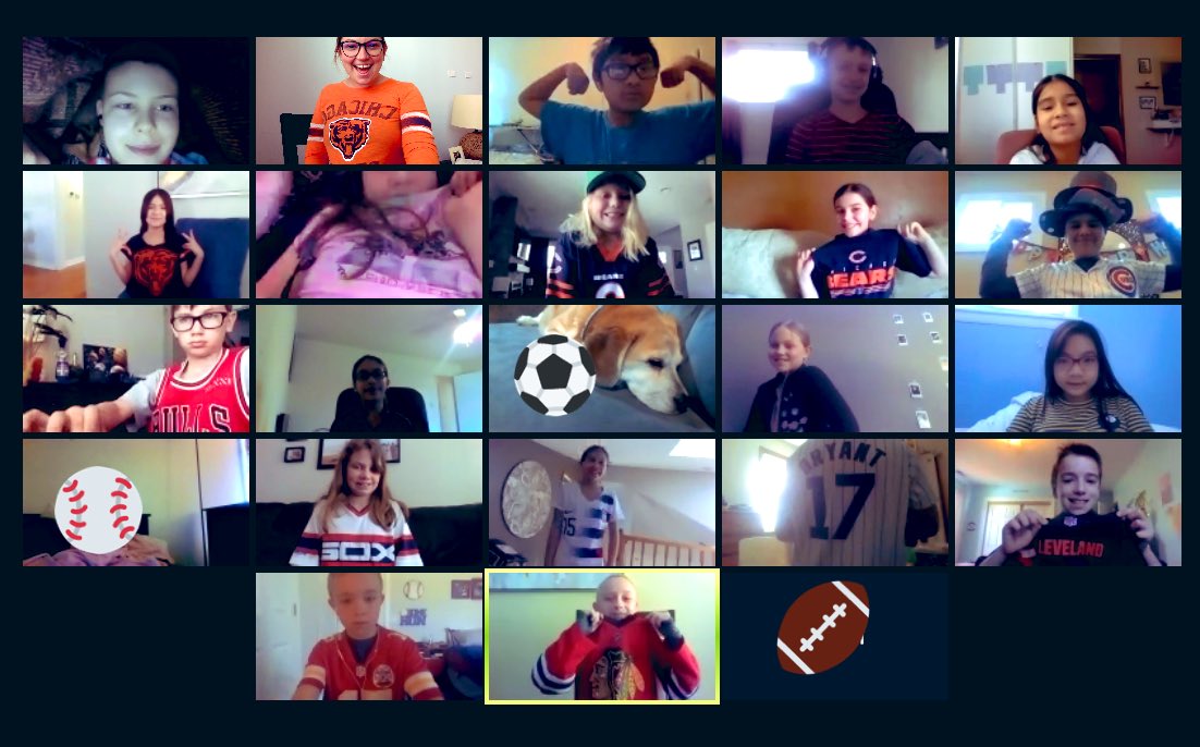 MsJarrick's tweet photo. Go team! Go! Happy Sports Day, Forest Road!! #FrVirtualSpiritWeek @FRStuCouncil ππβΎοΈβ½οΈ https://t.co/r4Nnc40bCr