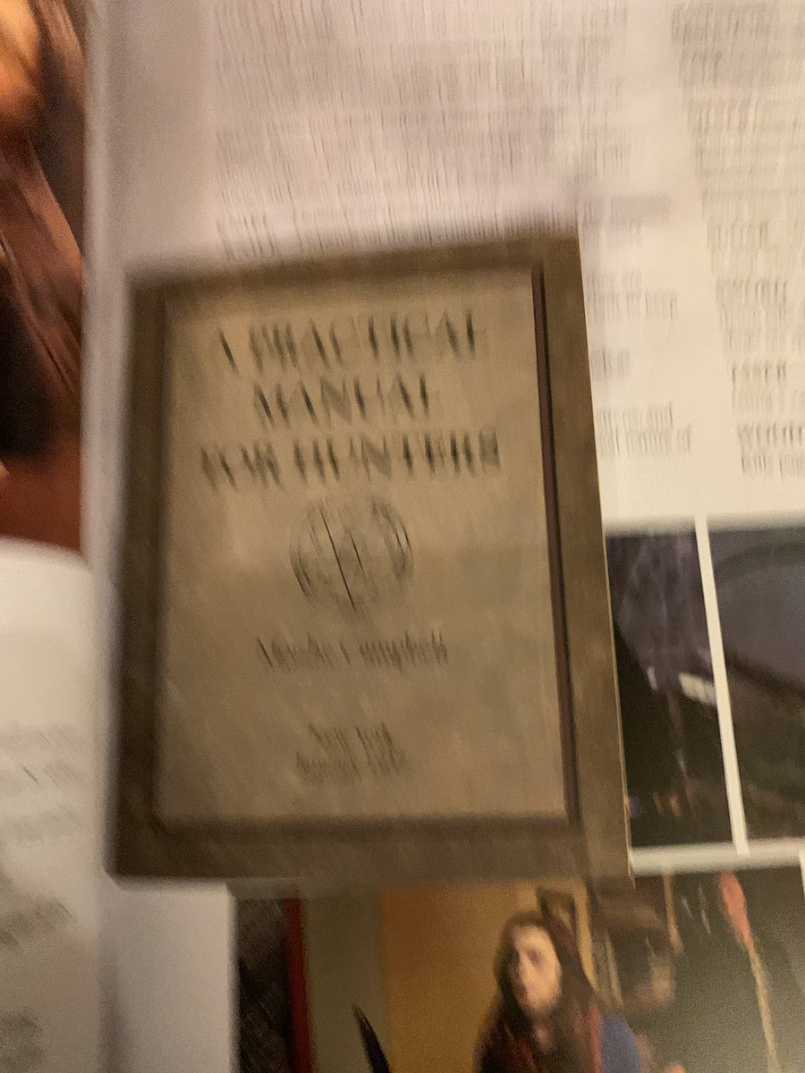 SPNVIRGINPOD's tweet photo. From the burning questions in the last episode of #SPNVirgin, here’s some of the goodies from #TheEssentialSupernatural by #NicholasKnight forwarded by @therealKripke and it’s a brilliantly immersive read for #Supernatural fans new and old. Roll on 3rd Ed!! #SPNFamily #AKF https://t.co/A5RVZJR7f5