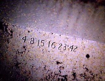 2/The link b/t The Numbers and the Dharma Iniative  https://lostpedia.fandom.com/wiki/The_Numbers“The numbers 4, 8, 15, 16, 23 and 42 frequently recurred in Lost. Each corresponded with one of the final candidates to replace Jacob as protector of the Island. The numbers also formed the coefficients