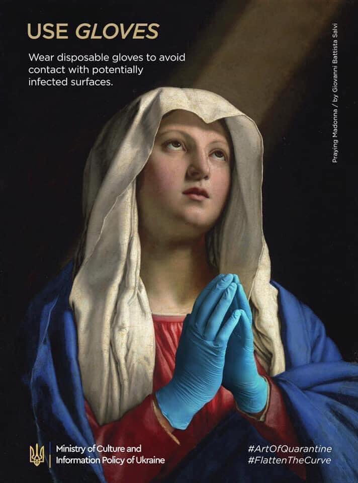 MarinaEsteveP's tweet photo. Soy muy fan del “Ministry of Culture and Information Policy of Ukraine” arte para concienciar 👏🏻 https://t.co/noYRkyvlGO