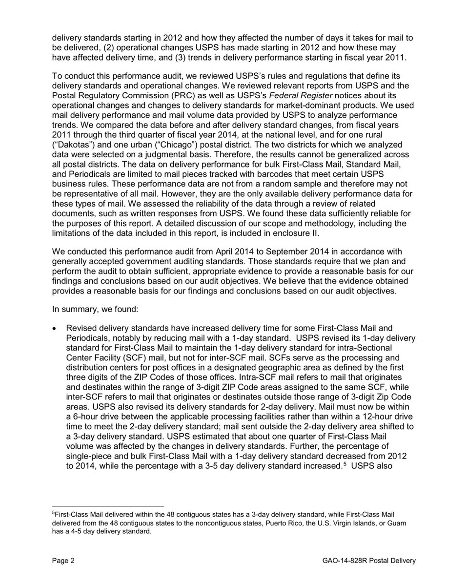 2013 effectuation of rate changes made USPS quasi-nimble and liquidity less of a dire situation I’m telling you DC is playing games both the White House & Congress ...yes increased rates & services means more revenue but the obligations remain https://www.gao.gov/assets/670/666162.pdf