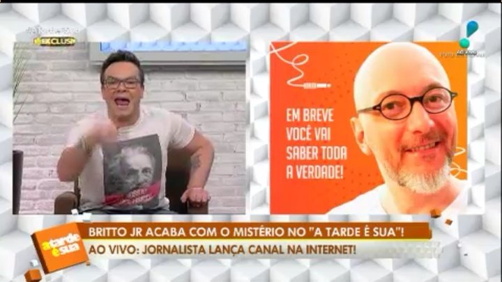 oantena_'s tweet photo. Britto Júnior e Felipeh Campos protagonizam barraco ao vivo nesta quinta-feira, 9, no programa A Tarde é Sua, da RedeTV!. O barraco teve acusações, berros e Britto desligando o telefone na cara da apresentadora Sônia Abrão.
Tudo #BARRACO #BritoJr #FELIP https://t.co/gTSTxCEI2H https://t.co/VfH7PtIWZ3