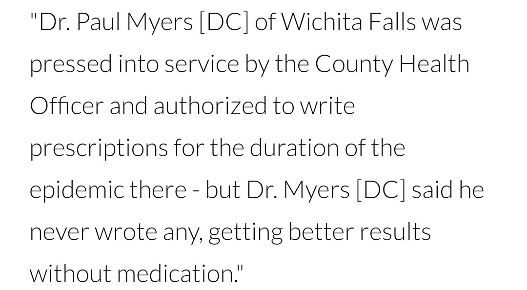 Nothing about "Dr" Paul of Wichita Falls. 