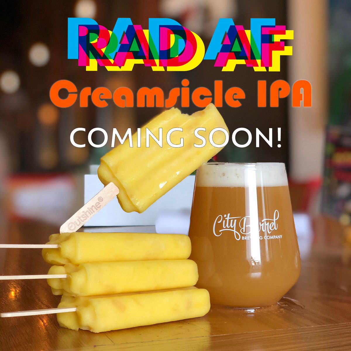 Today in the brewery we did something fun...one of our most popular beers from the WEEK of RAD will be coming back for a special can release! Details on the release date to come in the next few weeks!
