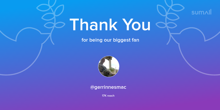 SAudhary's tweet photo. Our biggest fans this week: gerrinnesmac. Thank you! via https://t.co/rlSFjrAm70 https://t.co/3RgQVBXdin