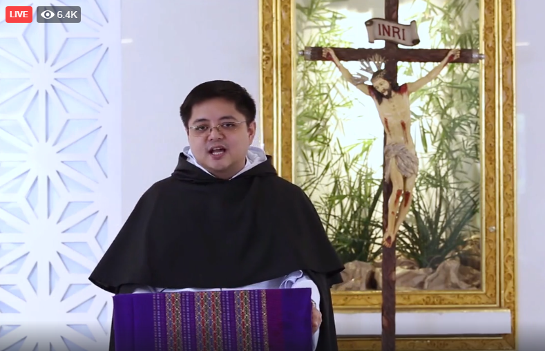 Fr. Carlo del Rosario reflects on the second word of the seven last words of Jesus.