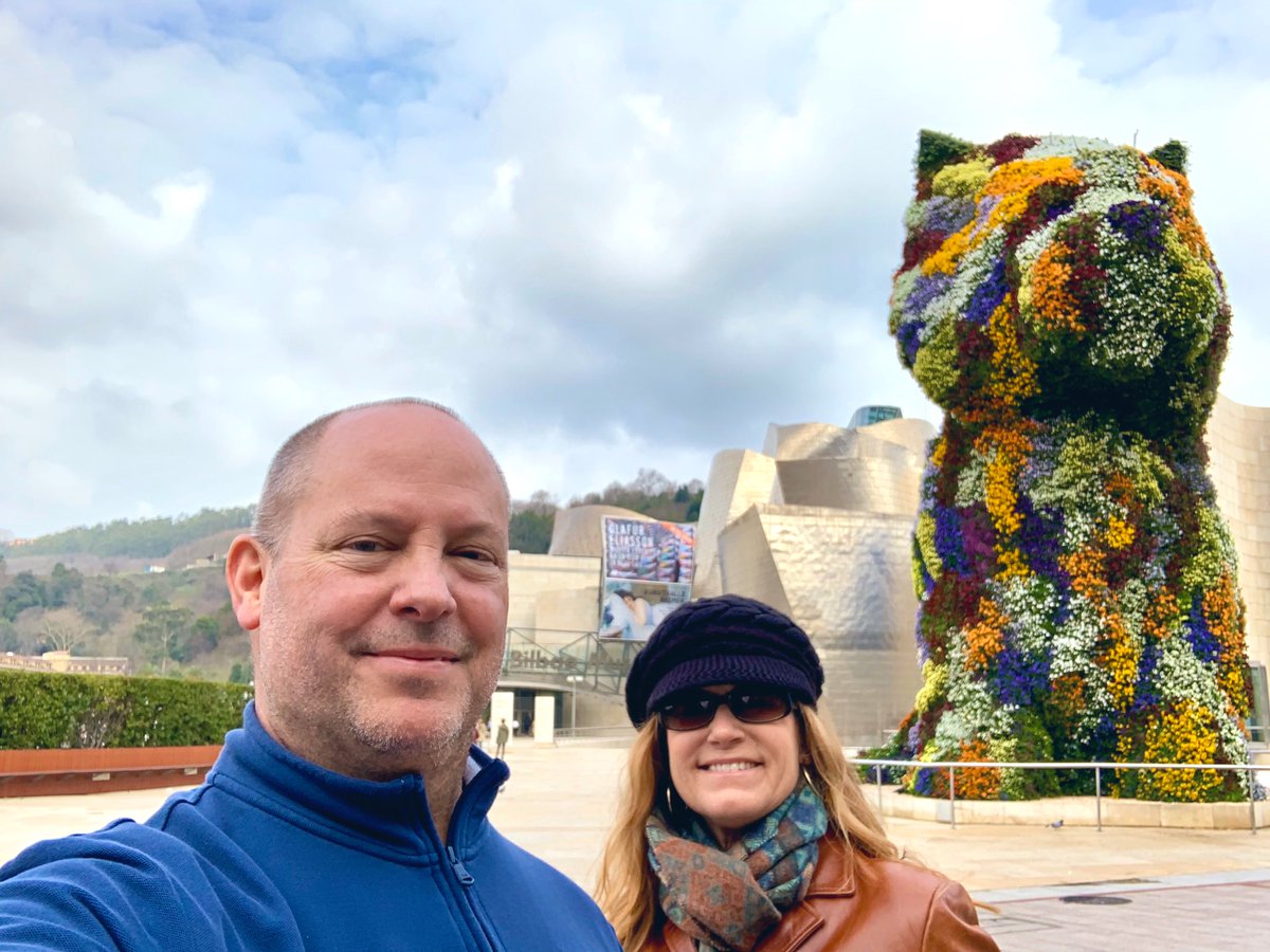 @RoarLoudTravel @TravelBugsWorld @GalsWander @DemiCassiani @WAISItravelblog @FitLifeTravel @always5star @MadHattersNYC @winetraveleats @WayfaringViews Beautiful Cathy 🙌🌊🧡 Sharing a #travel memory from #Bilbao #spain just 8 weeks ago. #dreamnowtravellater