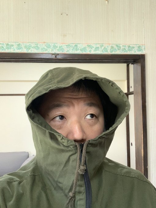 マスクないからこれでいいかー サウスパークのケニーみたいだから死亡 村田らむのイラスト
