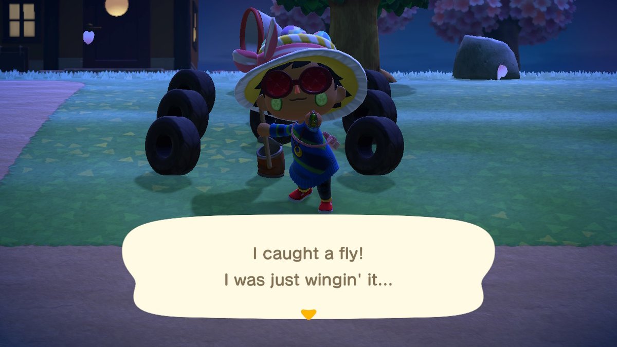 Got a lot of catches tonight including the Golden Trout!! Bless soft-resetting lol. Anyway only 1 more until I've gotten everything for April!  #AnimalCrossingNewHorizons    #ACNH  