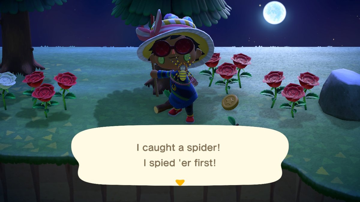 Got a lot of catches tonight including the Golden Trout!! Bless soft-resetting lol. Anyway only 1 more until I've gotten everything for April!  #AnimalCrossingNewHorizons    #ACNH  