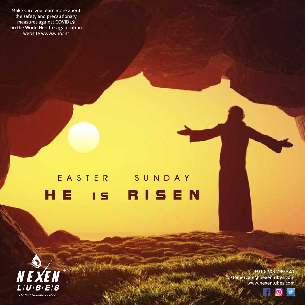 NexenL's tweet photo. #GoodFriday #JesusChrist #goodvibes #StayHomeStaySafe #fightback #GoCoronaCoronaGo #nexenlubes #india #lubricant #grease #5w30 #turbo #multigrade #4Toil #10w30 #nextgenerationlubricant https://t.co/NuGAVPHJ0z