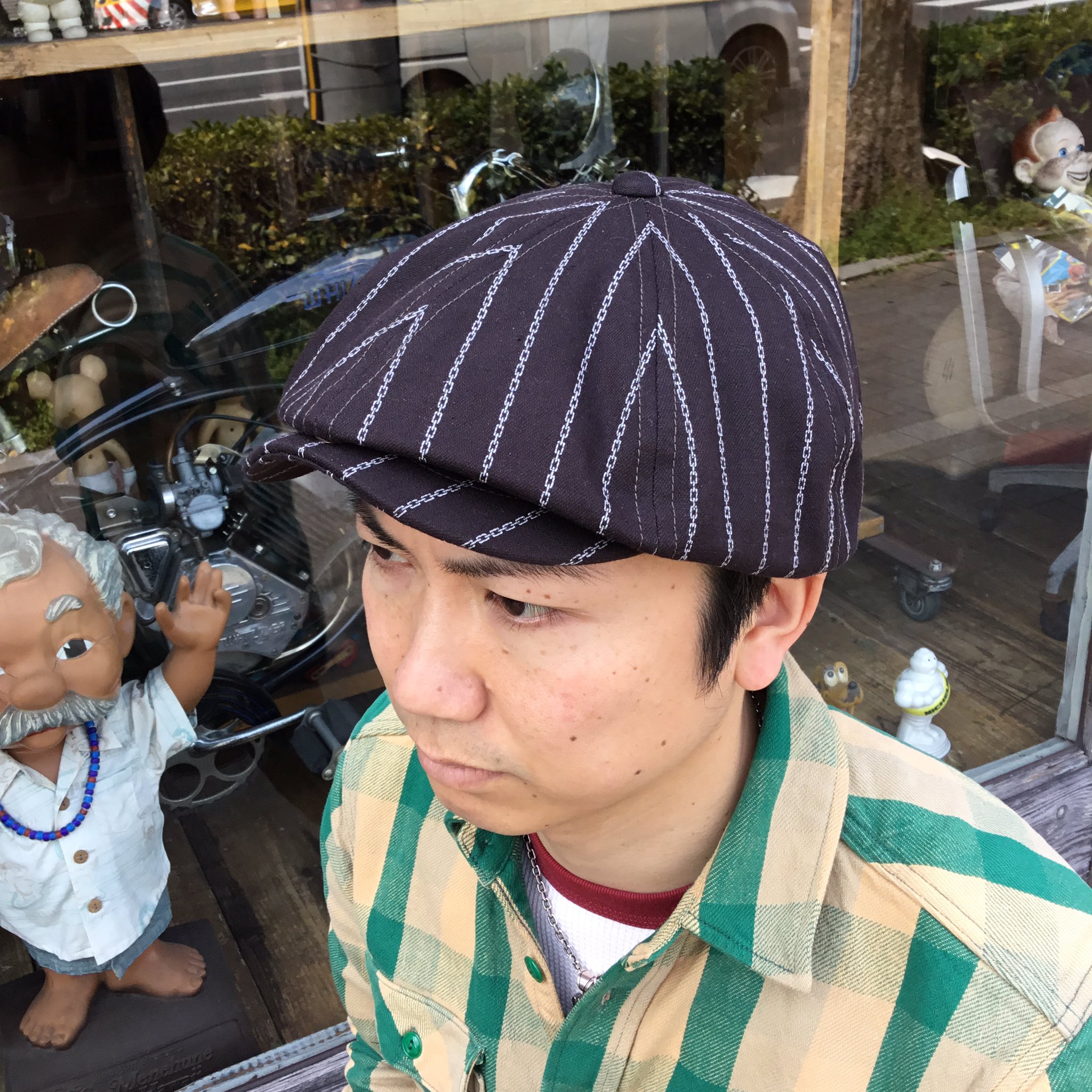 FREEWHEELERS フリーホイーラーズ キャスケット　HOGMASTER フリーホイーラーズ (FREEWHEELERS) - HOG MASTER - BLACK 1890s
