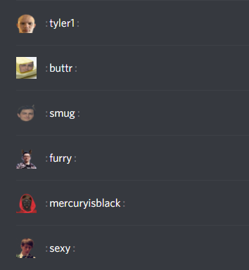 Custom emotes inspired by the faces of our community ;)
Join today and be apart of the fun! #emotes #discord #insidejoke #community #R6S #scrims #competitive #VSD #nitroboost #photoshop #active <a href="/EsportsTweeter/">Esports RTs</a> <a href="/GamingRTweeters/">Gaming RTs</a> #reddit #LofiHipHop #gaming

discord.gg/UWJwevP