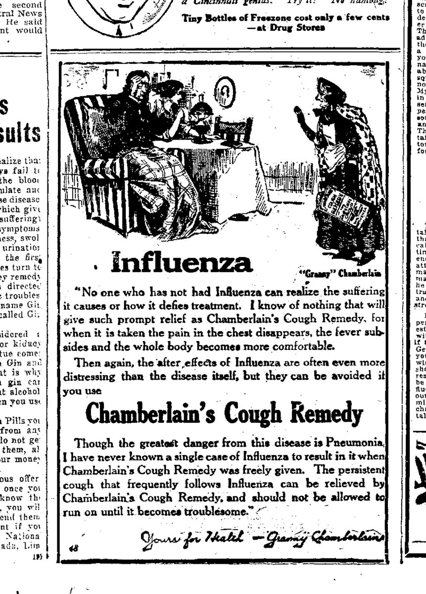 By early October a few cases began to appear in Winnipeg, without major headlines. The newspaper was filled with advertisements for various remedies in preparation. Whiskey was widely debated as a treatment.