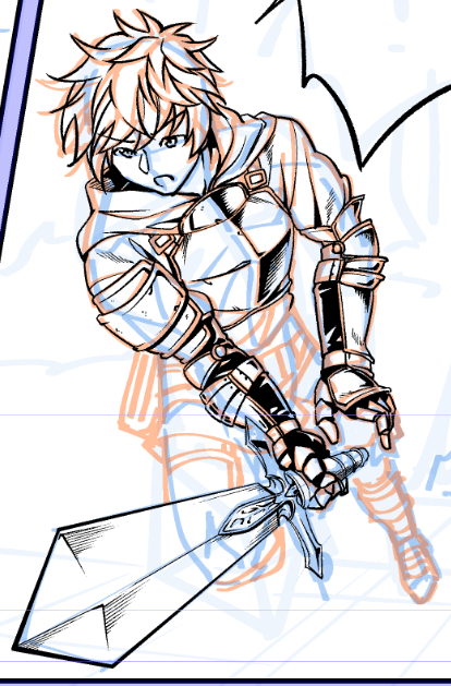 全然進まん…
甲冑系の装備を毎回描いてる人化け物かな? 