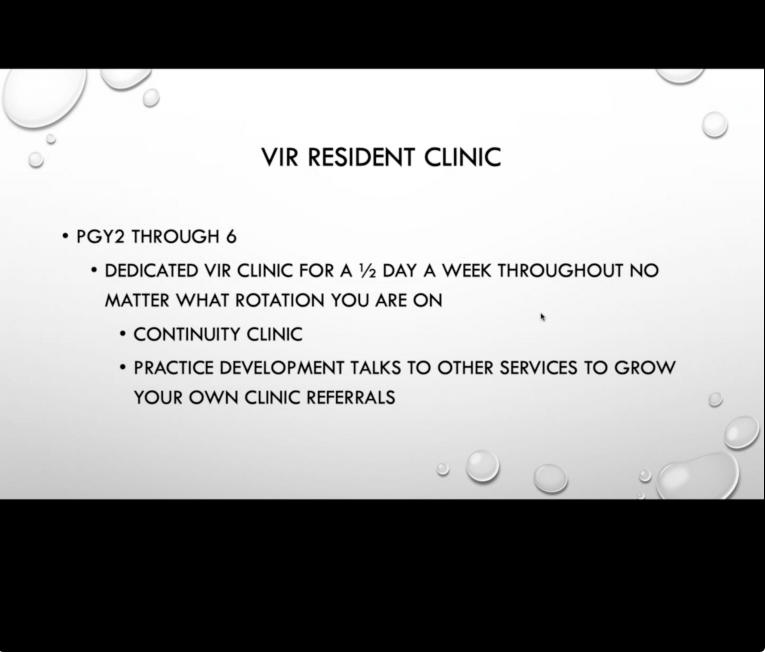 Training should also include time in a longitudinal IR clinic. - build a longitudinal relationship with patients - watch evolution of disease processes over multiple years- gain skills in  #practice building and navigating relationships with referring providers.