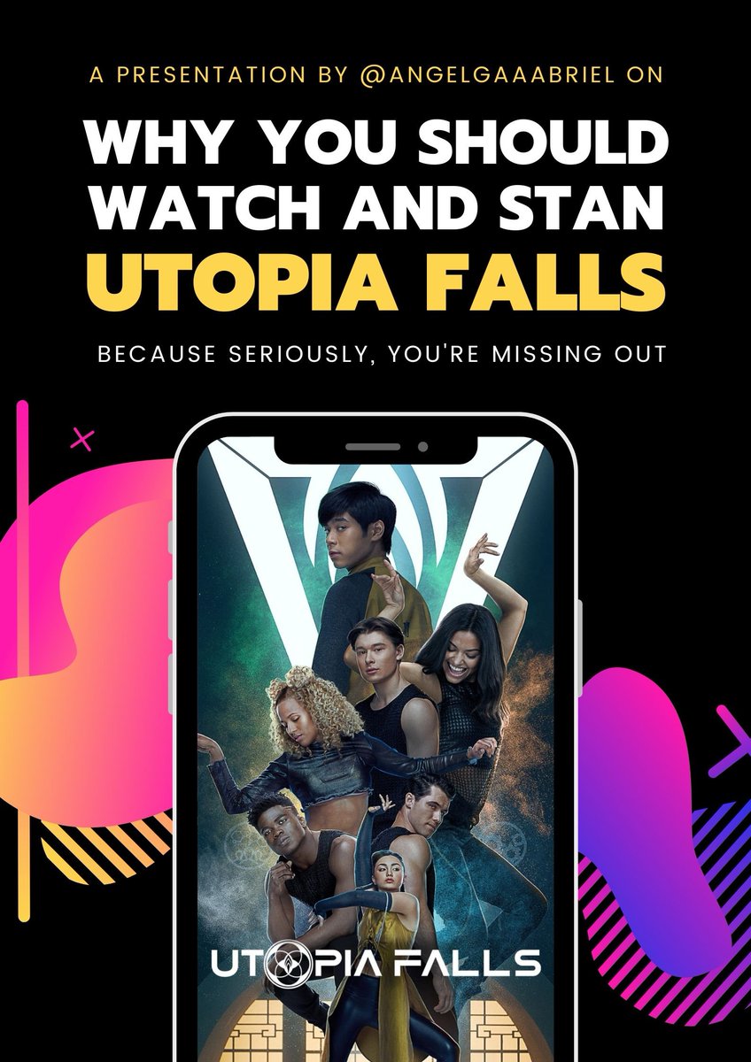  @UtopiaFallsTV is one of the best things that came out this 2020 and y'all should check it out