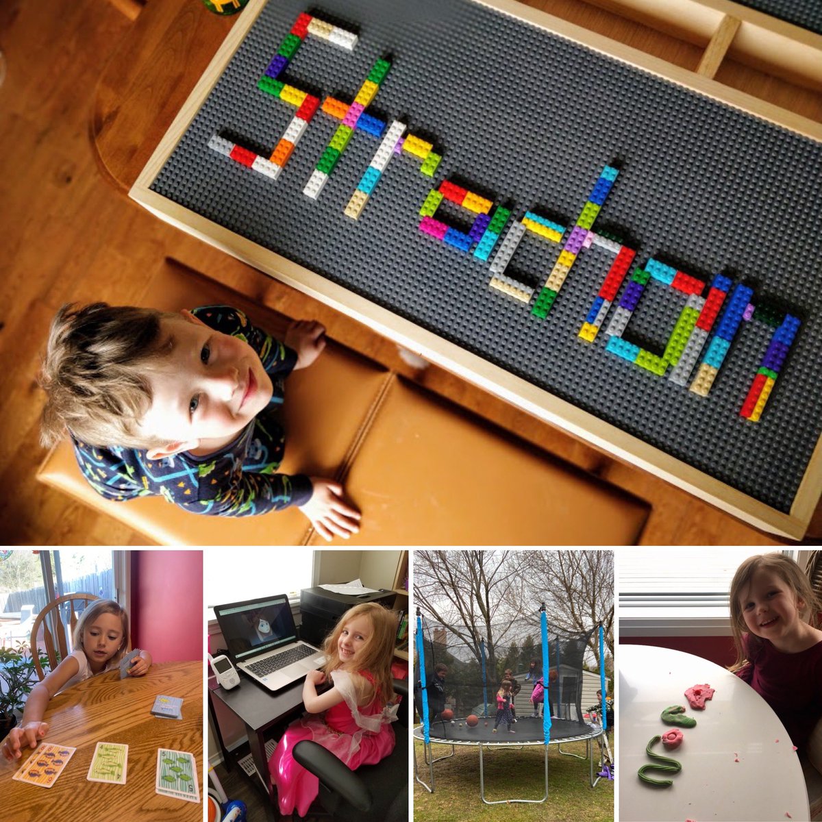 HollyBowmanABC's tweet photo. We are in this together! This week filled my heart with so much joy as I started a new learning journey with my Kinders! These brilliant little minds continue to amaze me. Their ability to adapt and thrive in our new way of learning makes me proud to be their teacher! #wearekpr https://t.co/TEawF1L7Ik