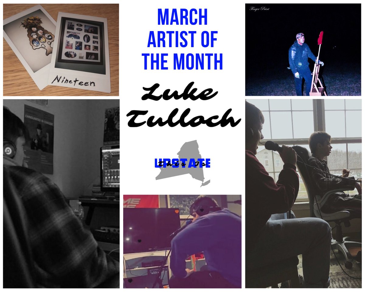 _thisisupstate's tweet photo. Congratulations to March #ThisIsUpstate artist of the month @luke_tulloch55! Check out his song βChair Flamingoβ on the playlist. You will find more information about Luke and his artistry on https://t.co/nVlIz05egP very soon!
*official result are on our Instagram story* https://t.co/PLUFn25e6e