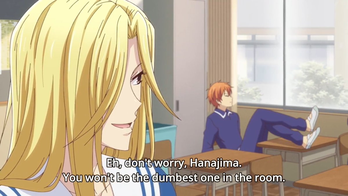 Hana is surprisingly dumb and Kyo is surprisingly studious, pretty funny subversion. Also, it kind of weird to see Hana's classmates talk about her wave powers in a positive manner, seeing how we learn later she got bullied partly because of those powers.  #StrangeWaves